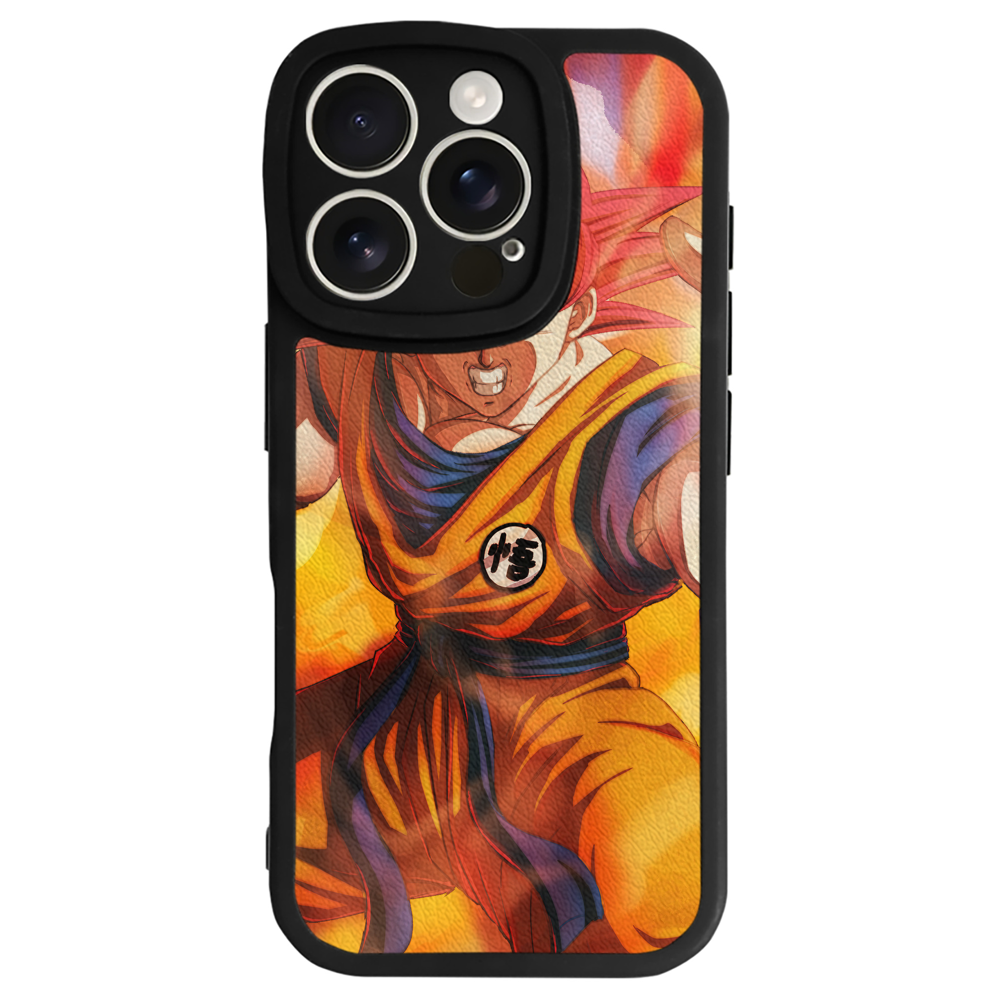 （画像用） ドラゴンボール DRAGON BALL 【iPhone 16シリーズ対応】シリコンスマホケース（レザー調） 材質：シリコン